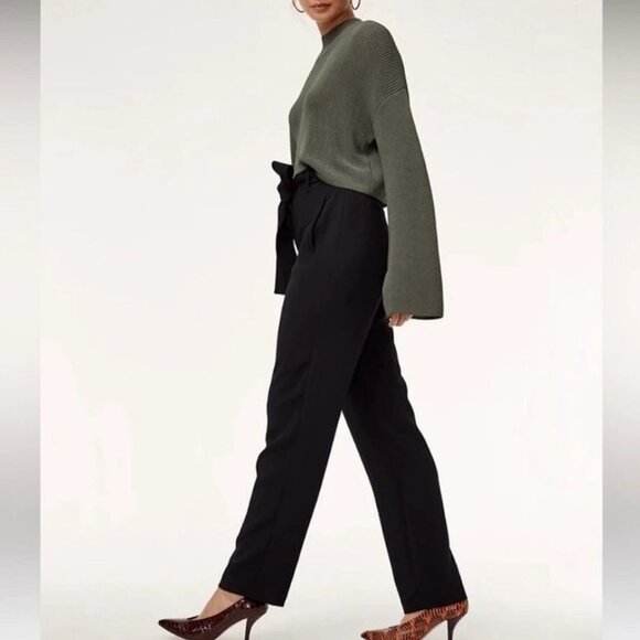 ARITZIA WILFRED JALLADE black pants size 2 - Picture 3 of 6